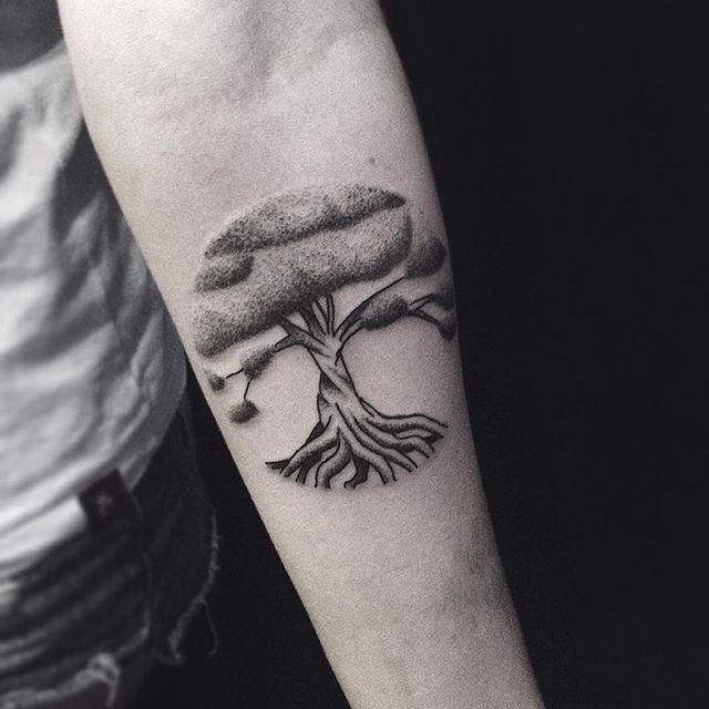 tatuaggio albero 125